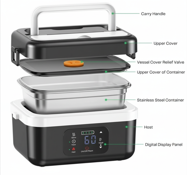 IgniteBento Premium Electric Lunch Box
